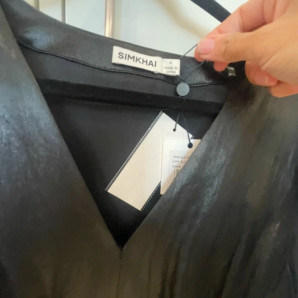 Jonathan Simkhai black dress - Picture 2 of 3